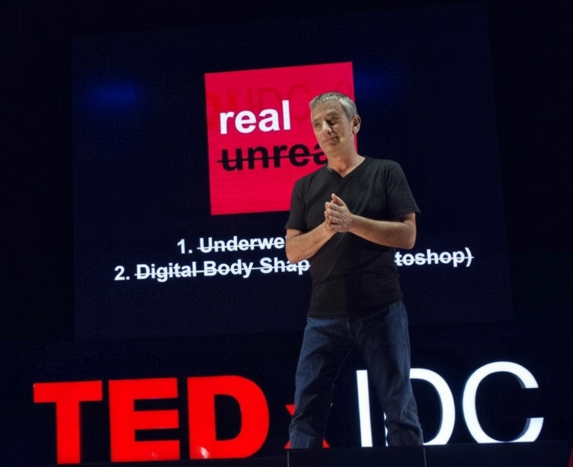 עדי ברקן בהרצאה